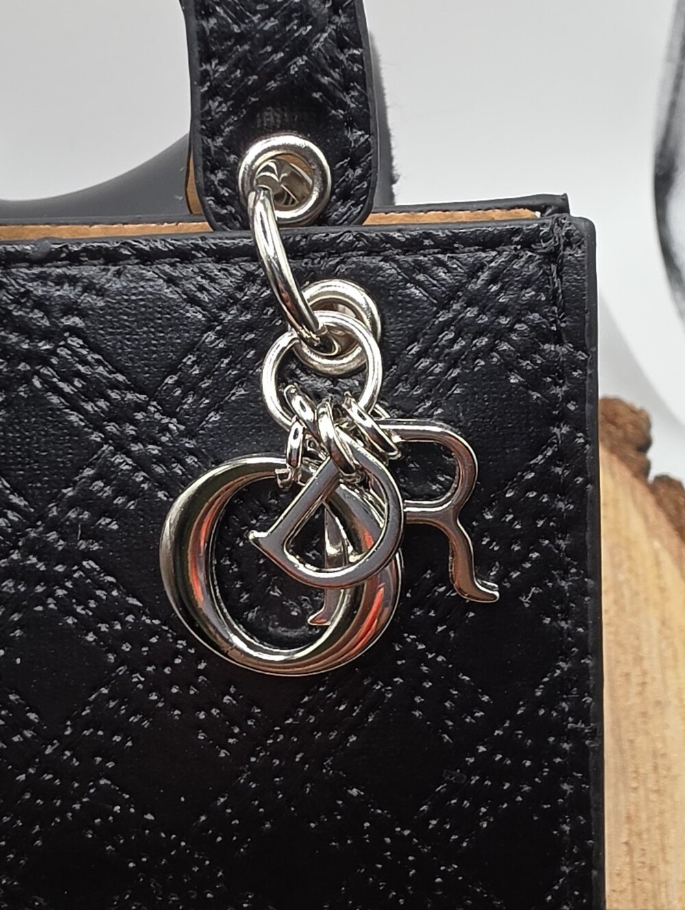 Black Mini Handbag Charm - Picture 2 of 6